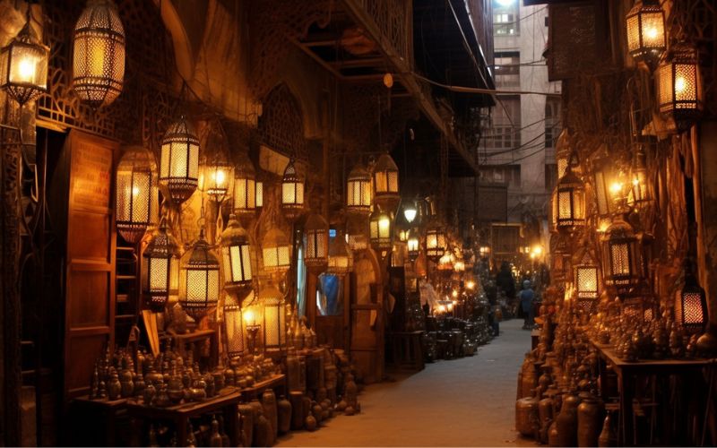 histoire souk khan el khalili