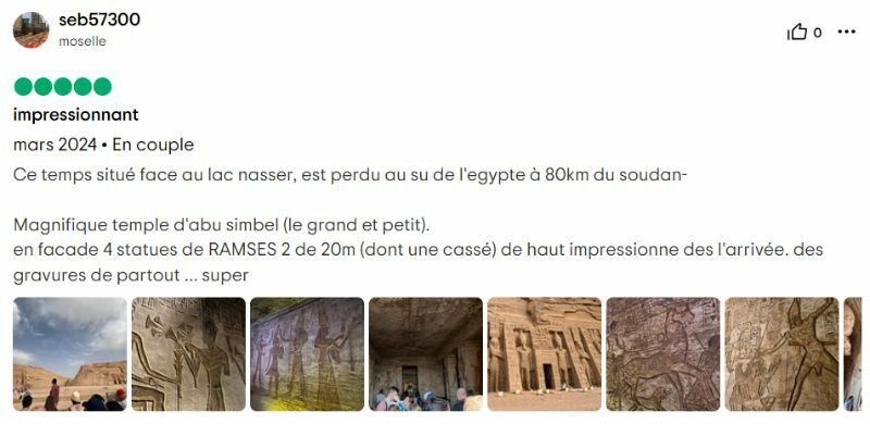 avis temples abou simbel