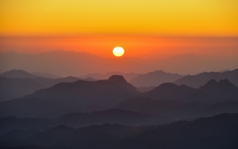 lever de soleil mont sinai