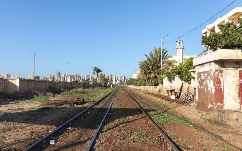 ligne le caire alexandrie train