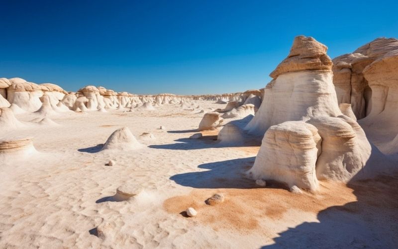 roches desert blanc egypte