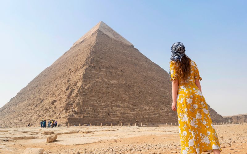 tenue visite pyramides egypte