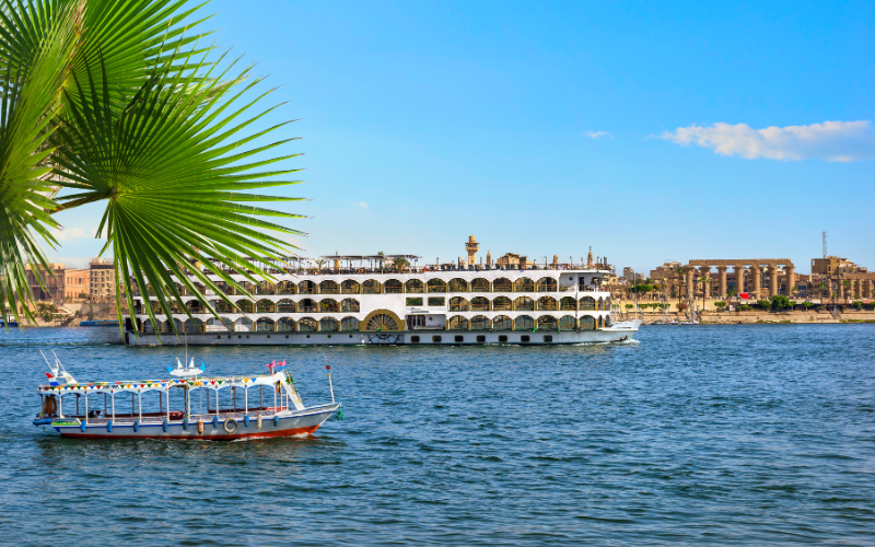 La dahabeya, un bateau typique sur le Nil en Égypte