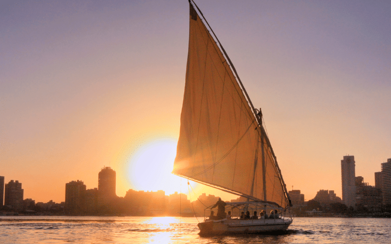 Croisière en felouque sur le Nil au Caire