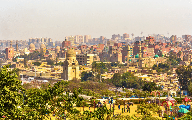 Le parc Al-Azhar et sa vue imprenable sur Le Caire